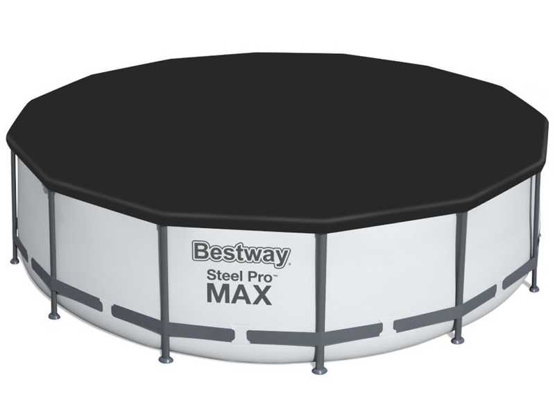 Bestway Steel Pro Max 56950 - &Oslash;427x107 cm - Piscina Rotonda per 7-8 Persone