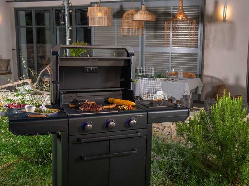 Campingaz 3 Series Onyx S Dualgas - Barbecue a gas o metano
