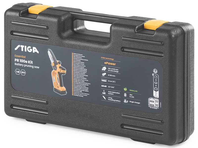 Stiga PR 100e Kit - Potatore a batteria manuale  - 20V/2Ah