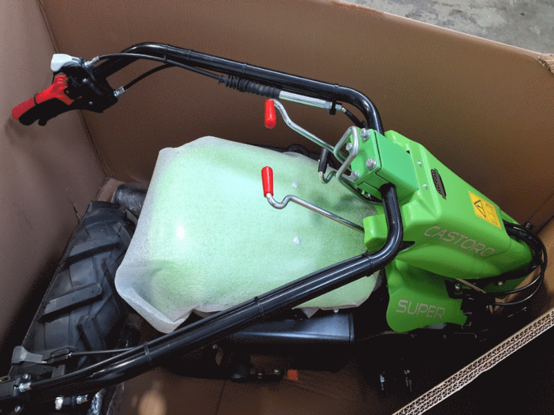 OUTLET - DA ESPOSIZIONE - Lampacrescia MGM Castoro Super - Motocoltivatore diesel - Loncin D404F - 11HP