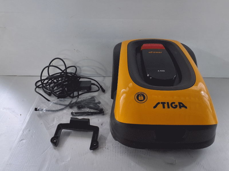 OUTLET - UTILIZZATO PER PROVA - Stiga A 500 - Robot rasaerba - con batteria E-Power da 2 Ah