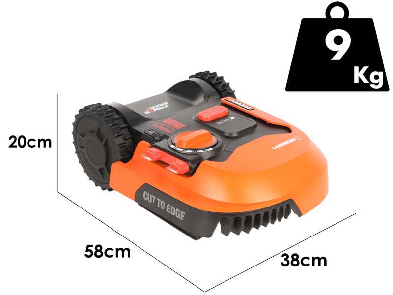 Worx Landroid S250 WR168E - Robot rasaerba - Con filo perimetrale