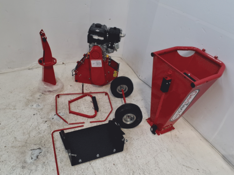 OUTLET - UTILIZZATO PER PROVA - GeoTech-Pro PCS70BS - Biotrituratore a scoppio professionale - Motore B&amp;S 950