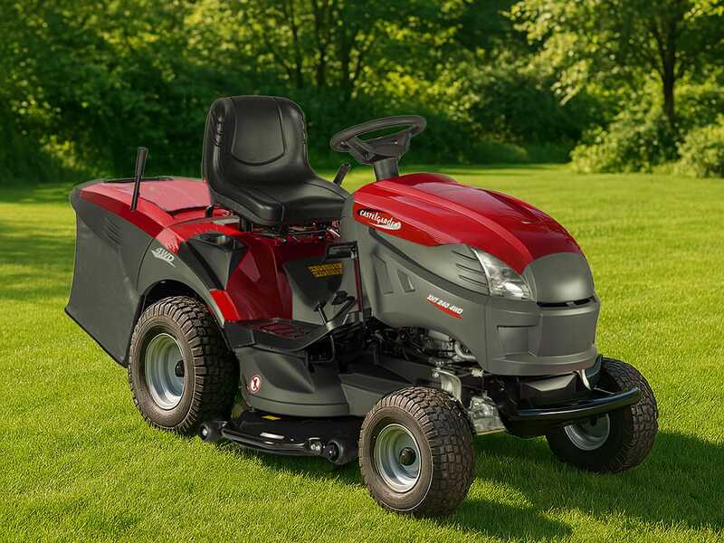 Castelgarden XHT 240 4WD - Trattorino tagliaerba con cesto di raccolta - cambio idrostatico