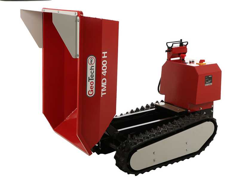 OUTLET - UTILIZZATO PER PROVA - GeoTech-Pro TMD 400 H - Motocarriola a batteria 48V 15Ah con ribaltamento idraulico
