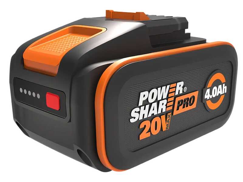 Worx Nitro HydroShot WG633E - Pistola idropulitrice a batteria 20V/4Ah + in omaggio batteria 20V/4Ah