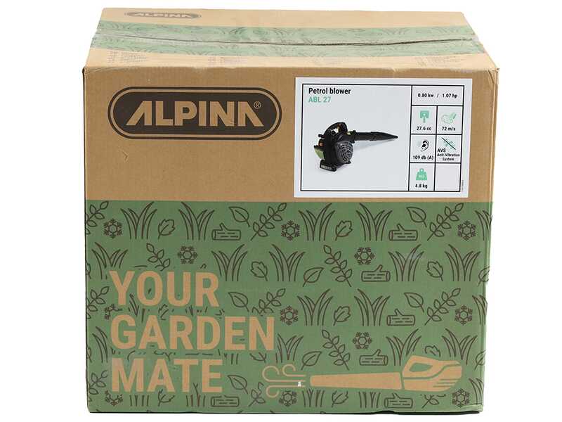 Alpina ABL 27 - Soffiatore a scoppio motore 2 tempi