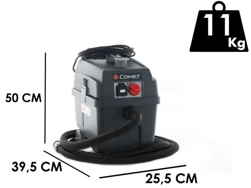 OUTLET - DA ESPOSIZIONE - Comet CVP 130 PEM - Bidone aspiratutto - 30 lt - Serie Professionale