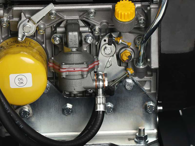 Energy EY-12.5TDE-SA - Generatore di corrente diesel silenziato con AVR - 9 Kw - Continua 8 kW Trifase + ATS