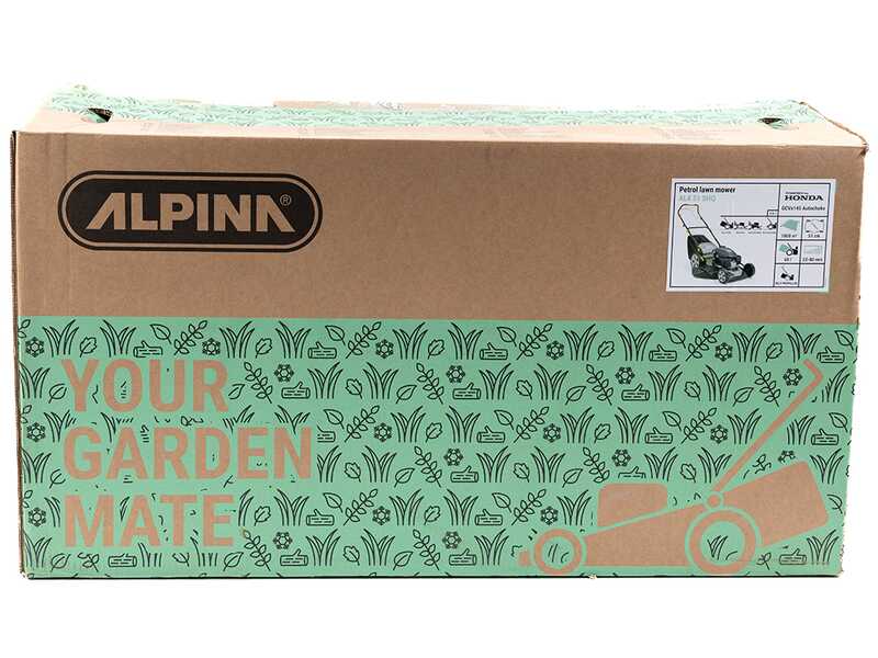 Alpina AL4 51 SHQ - Tagliaerba trazionato a scoppio - Motore Honda GCVx 145 - Taglio 51cm