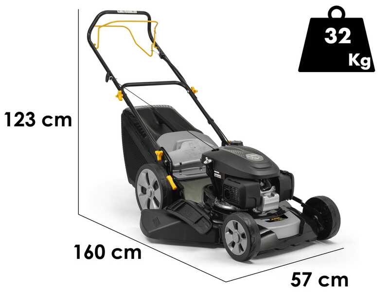 Alpina AL4 51 SHQ - Tagliaerba trazionato a scoppio - Motore Honda GCVx 145 - Taglio 51cm