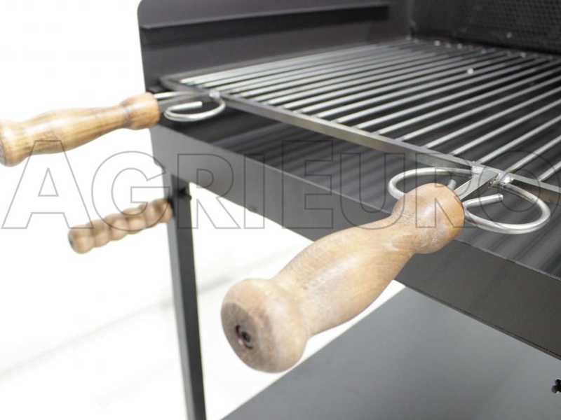 Cruccolini Fuocone - Barbecue in ferro artigianale a legna e carbone