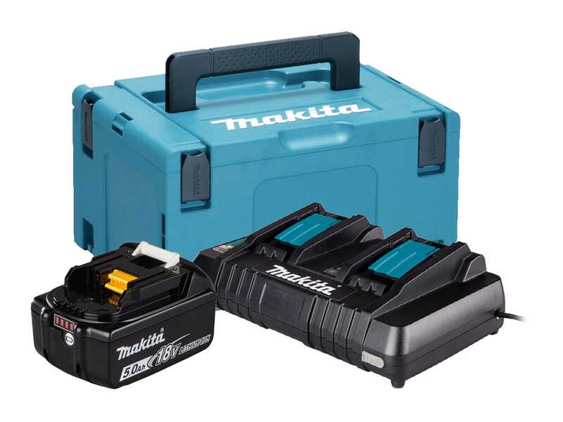 MAKITA DUA200Z - Potatore a batteria ad asta - 160-250 cm - Barra da 20cm - 2x18V 5Ah
