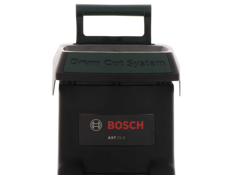 OUTLET - DA ESPOSIZIONE - Bosch AXT 25 D - Biotrituratore elettrico - Cesto di raccolta 53 L