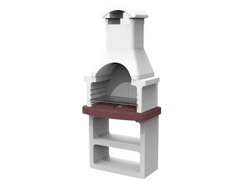 Linea VZ Rimini New - Barbecue in muratura a carbone