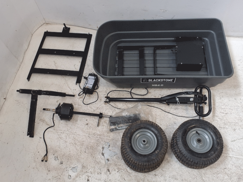 OUTLET - UTILIZZATO PER PROVA - BlackStone WB4-D - Carriola elettrica a batteria 24V 12Ah con ruote