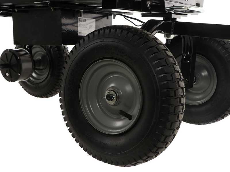 OUTLET - UTILIZZATO PER PROVA - BlackStone WB4-D - Carriola elettrica a batteria 24V 12Ah con ruote