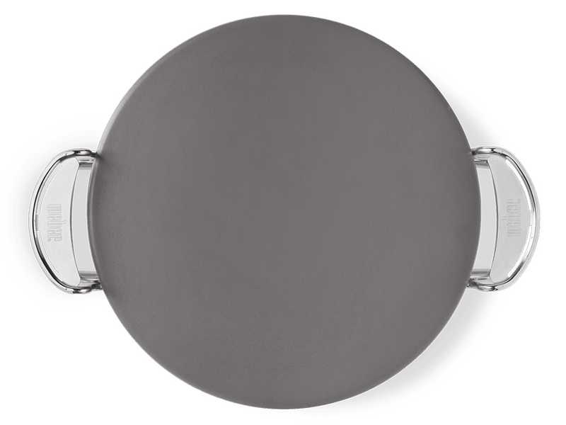 Pietra da forno smaltata rotonda Weber Crafted