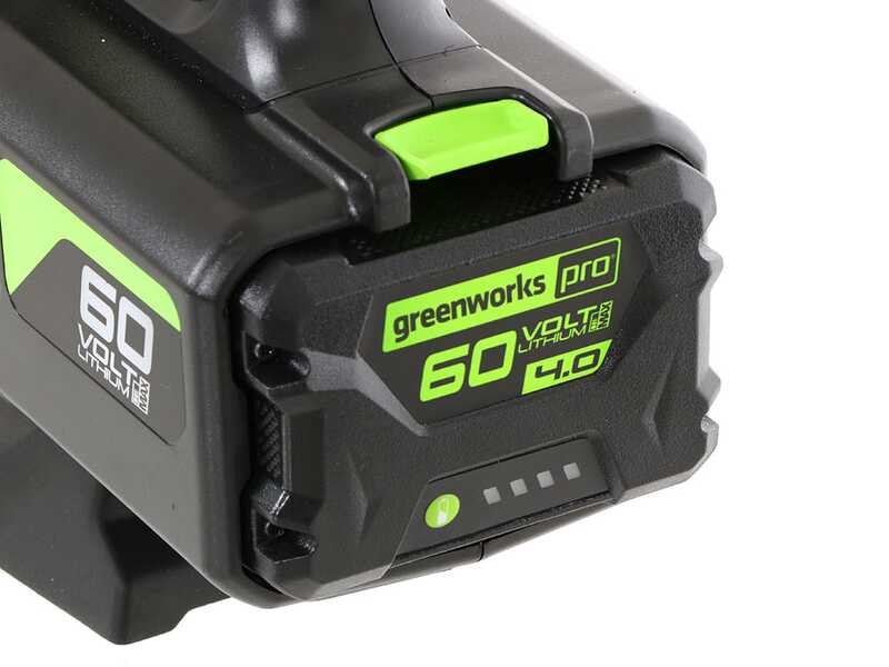 Greenworks GD60ABK4 - Soffiatore assiale a batteria - 60V/4Ah