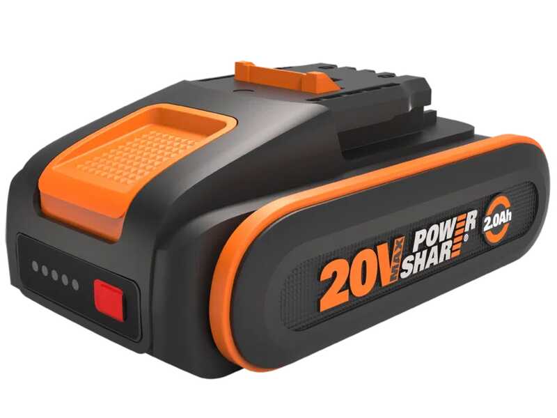 Worx WX030 - Aspirapolvere portatile a batteria - 20V 2.0Ah
