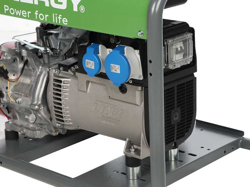 Energy EY-7MB AVR - Generatore di corrente a benzina con AVR 6 kW - Continua 5,4 Monofase