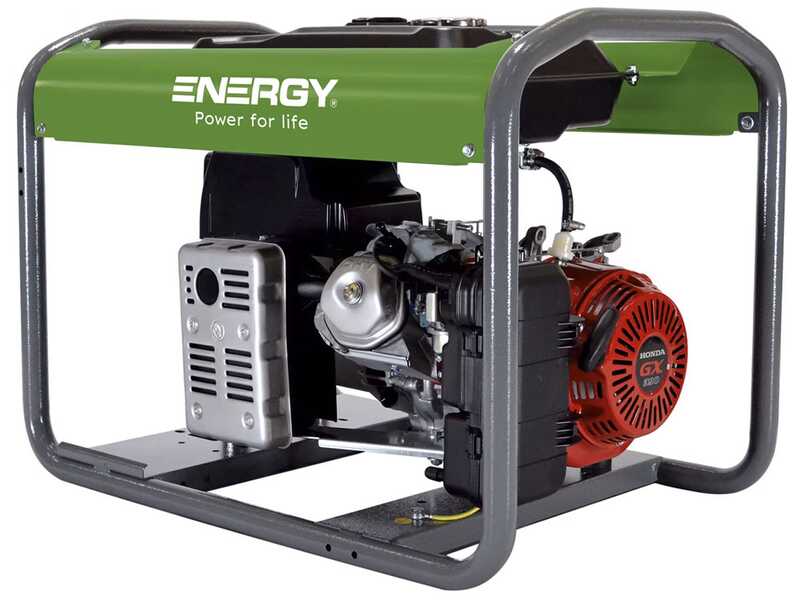 Gruppo elettrogeno monofase 6 kw - Energy EY-7MB AVR  - Motore Honda