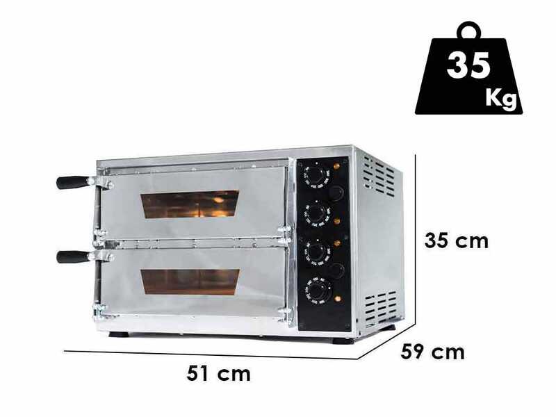 OUTLET - PICCOLI DIFETTI ESTETICI - Effeuno EFFE 11 - Forno elettrico per pizza