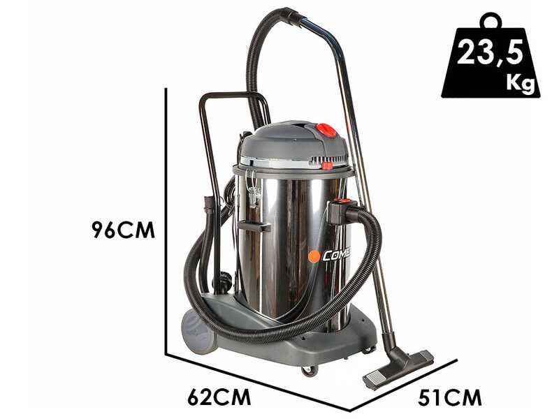 Comet CVP 378 X - Bidone aspiratutto - 3 motori - Serie Professionale