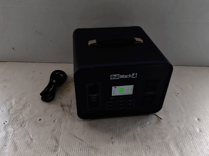 OUTLET - DIFETTI ESTETICI - BullMach Elektron 2000 - Power Station Portatile - 2000W/1536Wh 3.2V