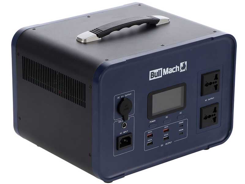 OUTLET - DIFETTI ESTETICI - BullMach Elektron 2000 - Power Station Portatile - 2000W/1536Wh 3.2V
