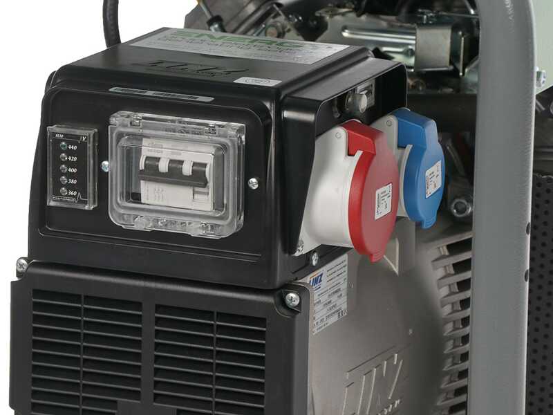 Energy EY-12TB - Generatore di corrente a benzina 9,6 kW - Continua 8,5 Trifase