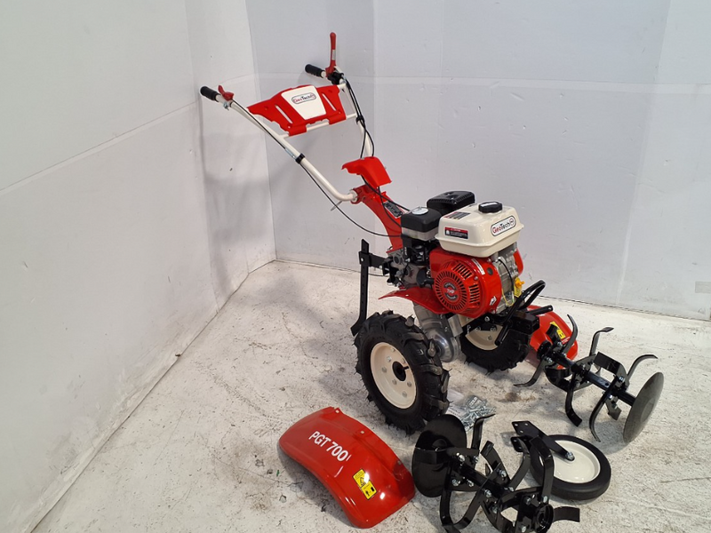 OUTLET - PICCOLI DIFETTI ESTETICI - GeoTech-Pro PGT 700 - Motozappa a benzina 7 HP - Cambio marce 2+1 retromarcia