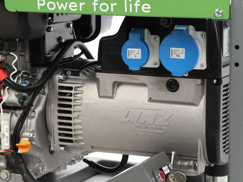Energy EY-7MDE AVR - Generatore di corrente diesel con AVR 5 kW - Continua 4,5 Monofase