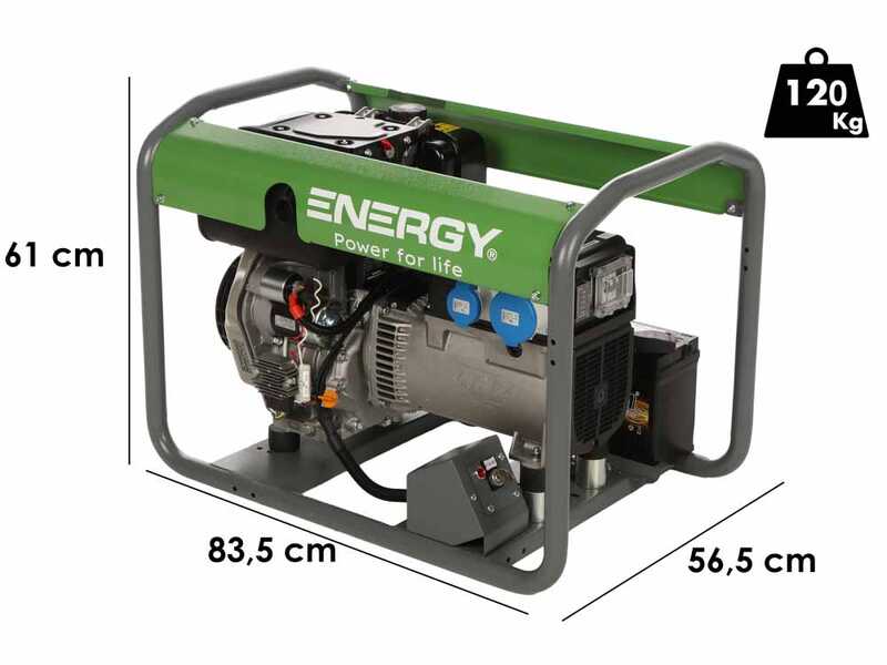 Energy EY-7MDE AVR - Gruppo elettrogeno monofase 5 kw - Motore diesel Yanmar