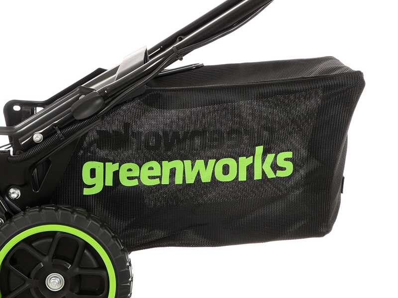 Greenworks GD48LM46SPIIK4 - Tagliaerba semovente a batteria - 48V/4Ah - Taglio 46 cm