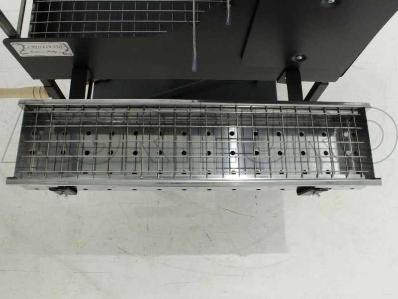 Cruccolini Ghiottone - Barbecue in ferro artigianale a legna e carbone