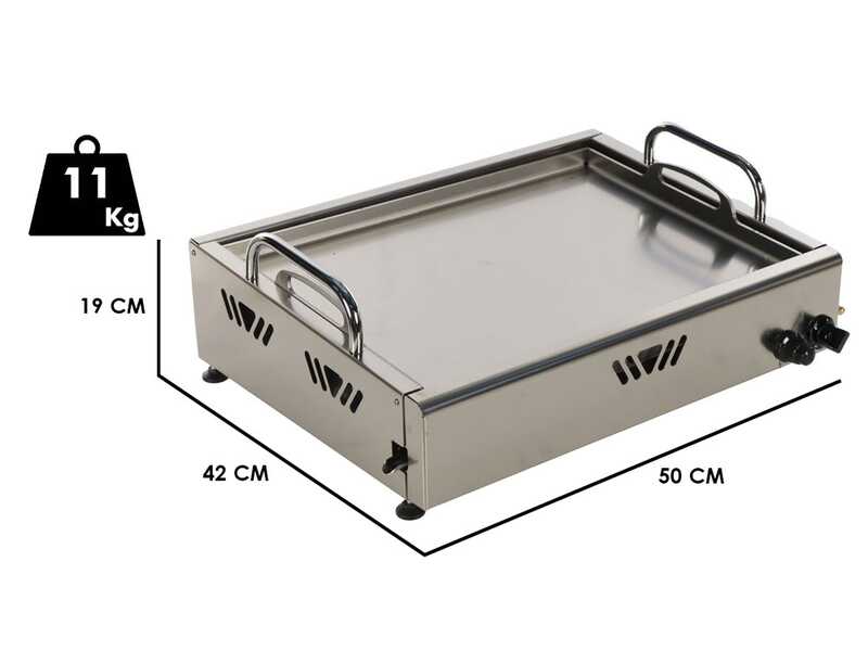 Famur Weekend elite 6700 - Piastra a gas portatile
