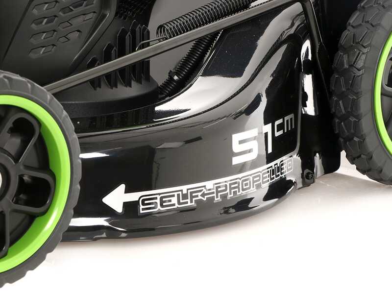 Greenworks GD48LM51SPIIK5 - Tagliaerba semovente a batteria - 48V/5Ah - Taglio 51 cm