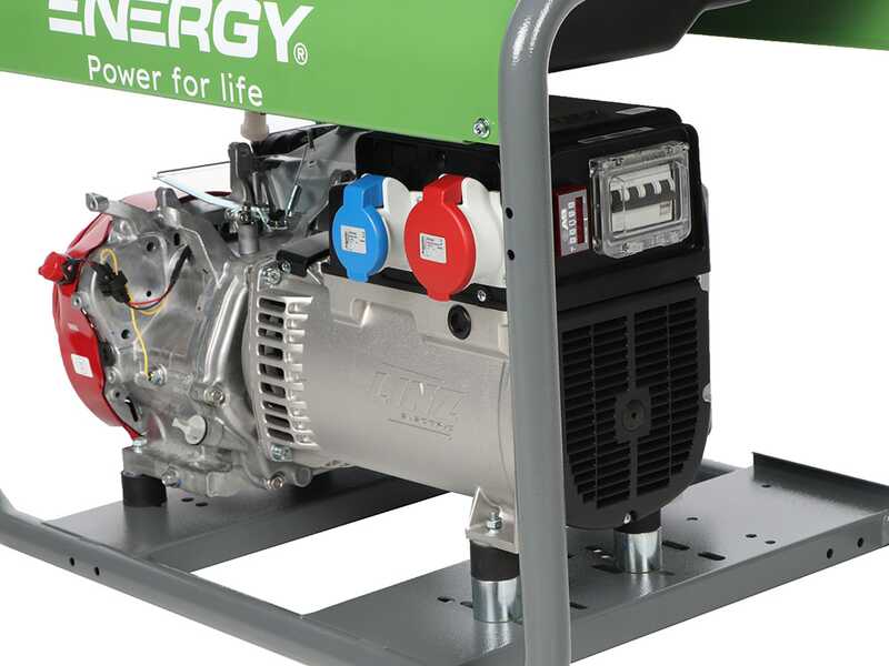 Energy EY-7TB - Generatore di corrente a benzina 6 kW - Continua 5,4 Trifase