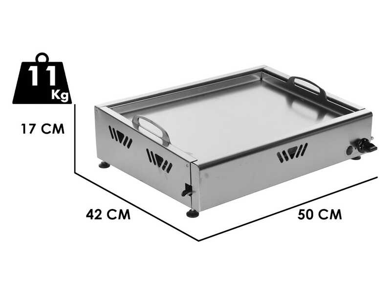 Famur Weekend elite 6600 - Piastra a gas portatile