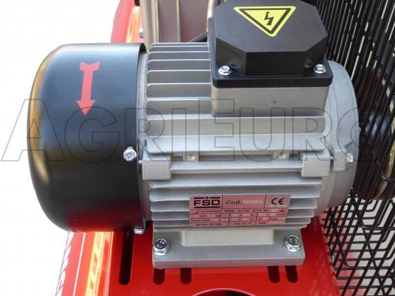 OUTLET - PICCOLI DIFETTI ESTETICI - Fini Advanced MK 103-200-3 - Compressore aria elettrico trifase a cinghia - Motore 3 HP - 200 lt