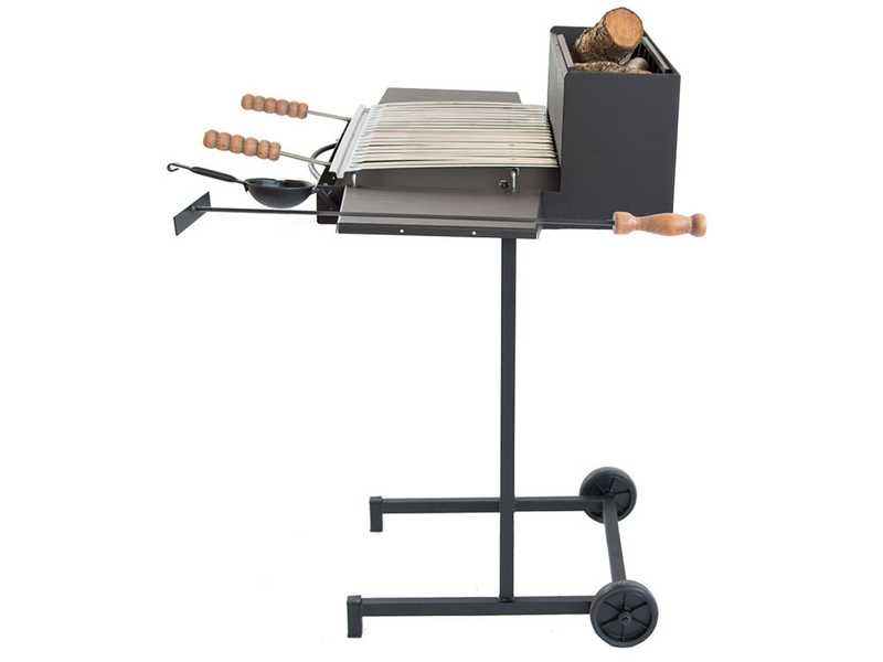 Cruccolini Pisa - Barbecue in ferro artigianale a legna e carbone
