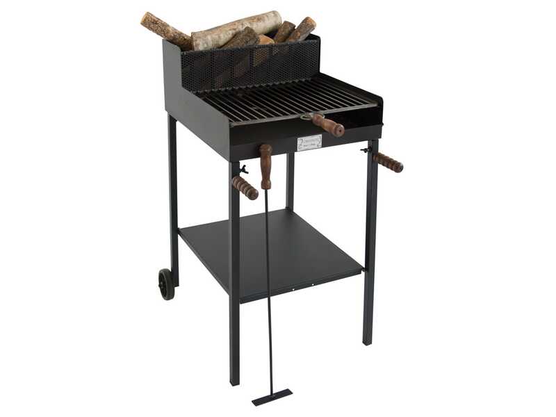 Cruccolini Fuocone Oliveto - Barbecue in ferro artigianale a legna e carbone
