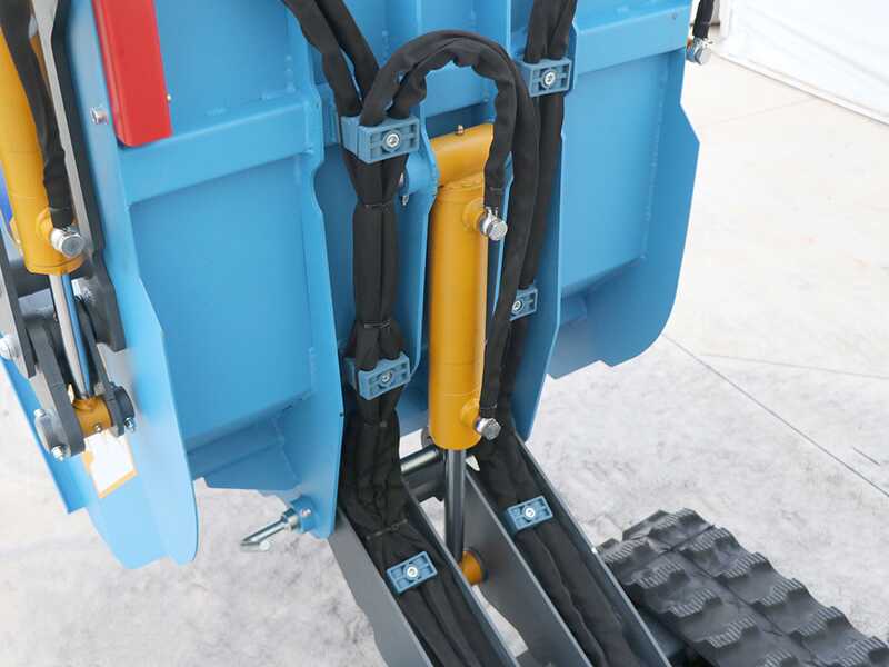 OUTLET - UTILIZZATO PER PROVA - EuroMech EM500H-Dump &amp; Shovel - Motocarriola dumper idraulico 500Kg con paletta