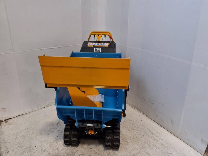 OUTLET - UTILIZZATO PER PROVA - EuroMech EM500H-Dump &amp; Shovel - Motocarriola dumper idraulico 500Kg con paletta
