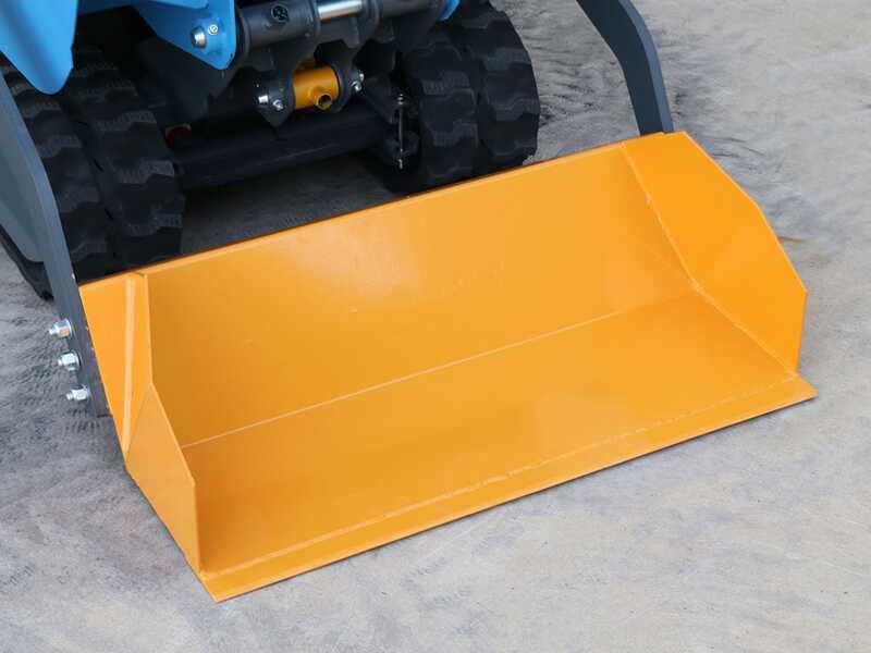 OUTLET - UTILIZZATO PER PROVA - EuroMech EM500H-Dump &amp; Shovel - Motocarriola dumper idraulico 500Kg con paletta