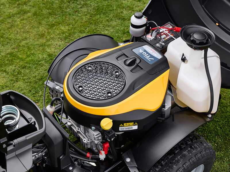 Stiga Park 500 WX - Trattorino con taglio frontale con cambio idrostatico - Front Mower