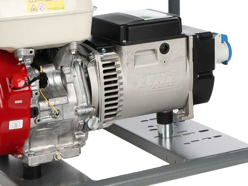 Energy EY-5,5MB - Generatore di corrente a benzina 4,4 kW - Continua 3,9 Monofase