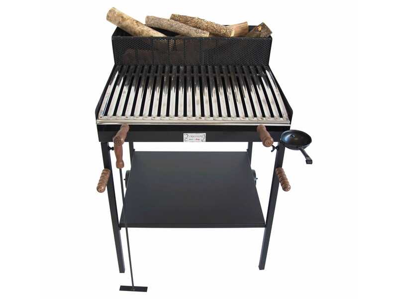 Cruccolini Belvedere Maxi - Barbecue in ferro artigianale a legna e carbone