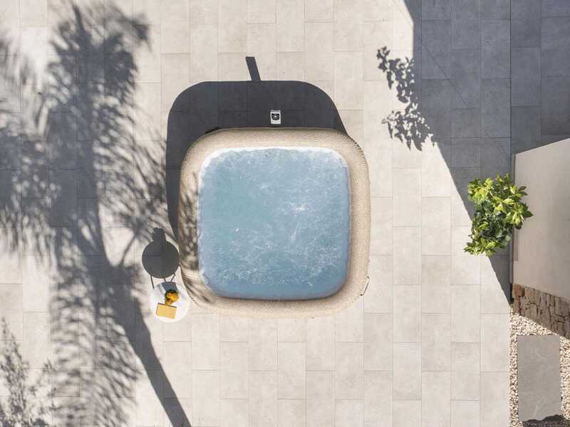 Bestway Lay-Z-Spa Roma AirJet 6001M - 201x201x71 cm - Piscina idromassaggio spa per 5-6 Persone